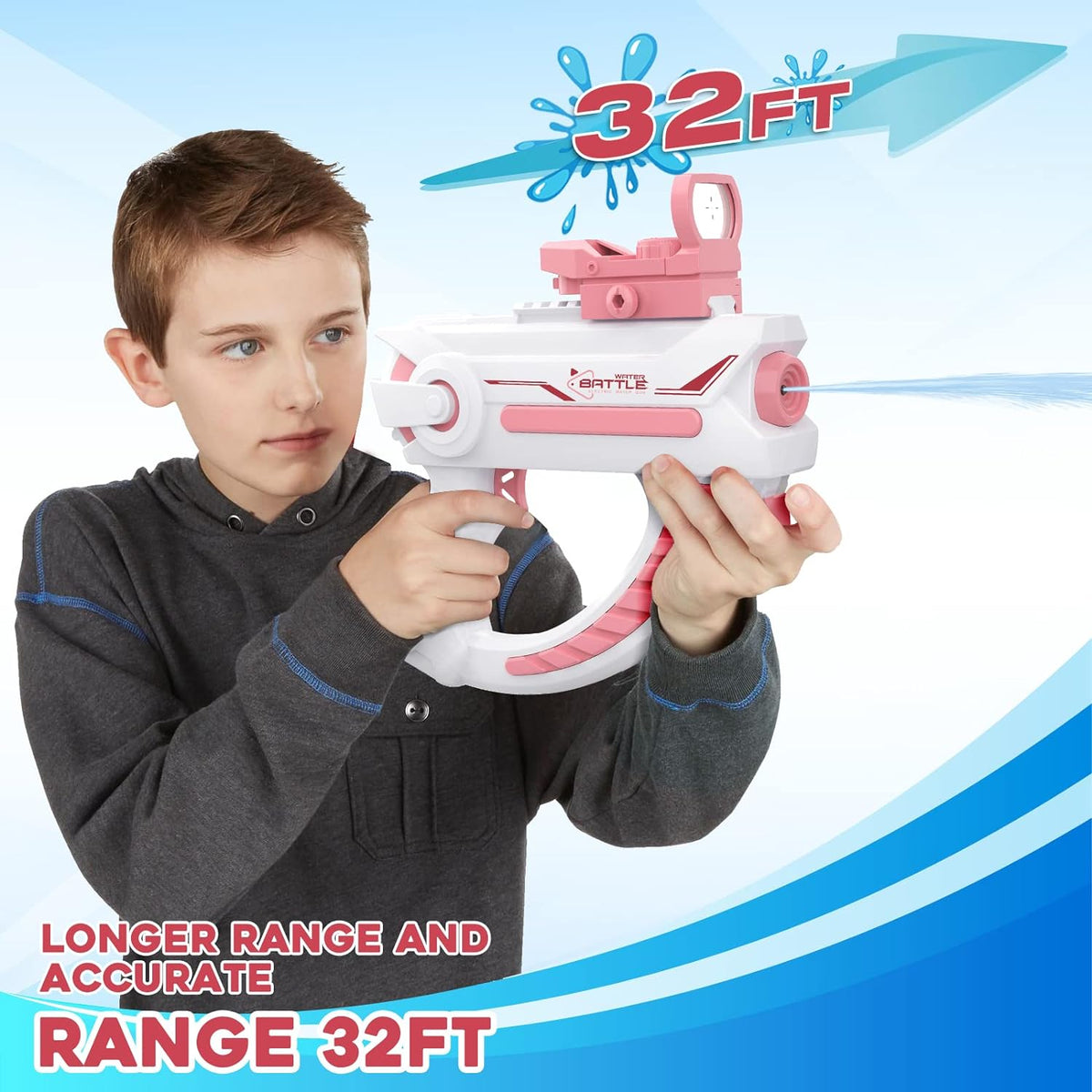 Water Gun Electric Squirt Water Blaster Guns - Saadstore
