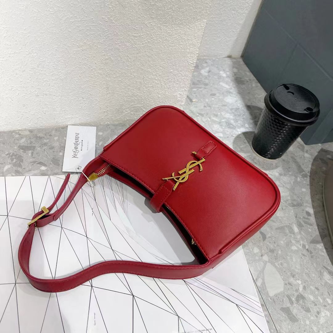 Mini Le5a7 Leather Shoulder Bag (25*7*14cm) - Saadstore