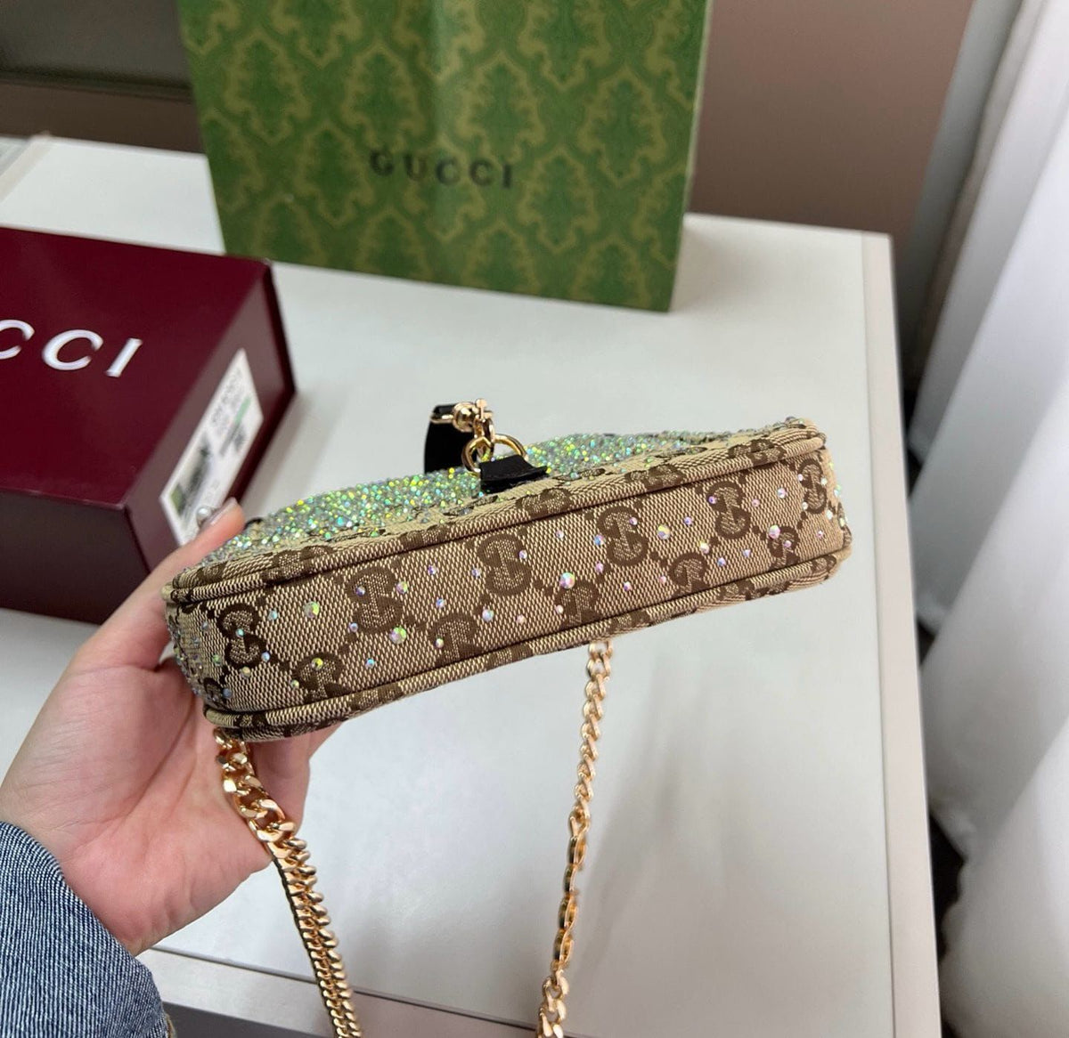 Jackie Notte Mini Bag By Gucci - Saadstore