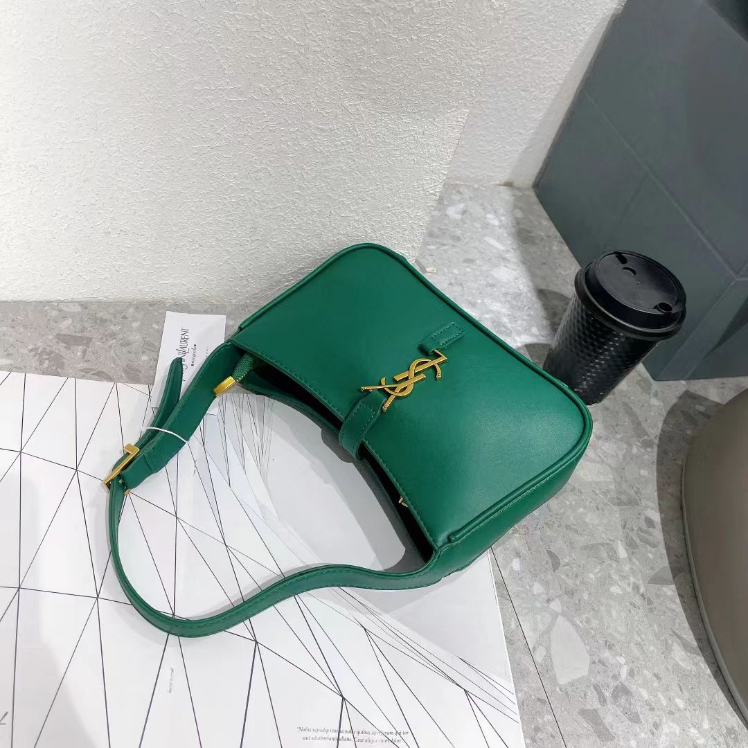Mini Le5a7 Leather Shoulder Bag (25*7*14cm) - Saadstore