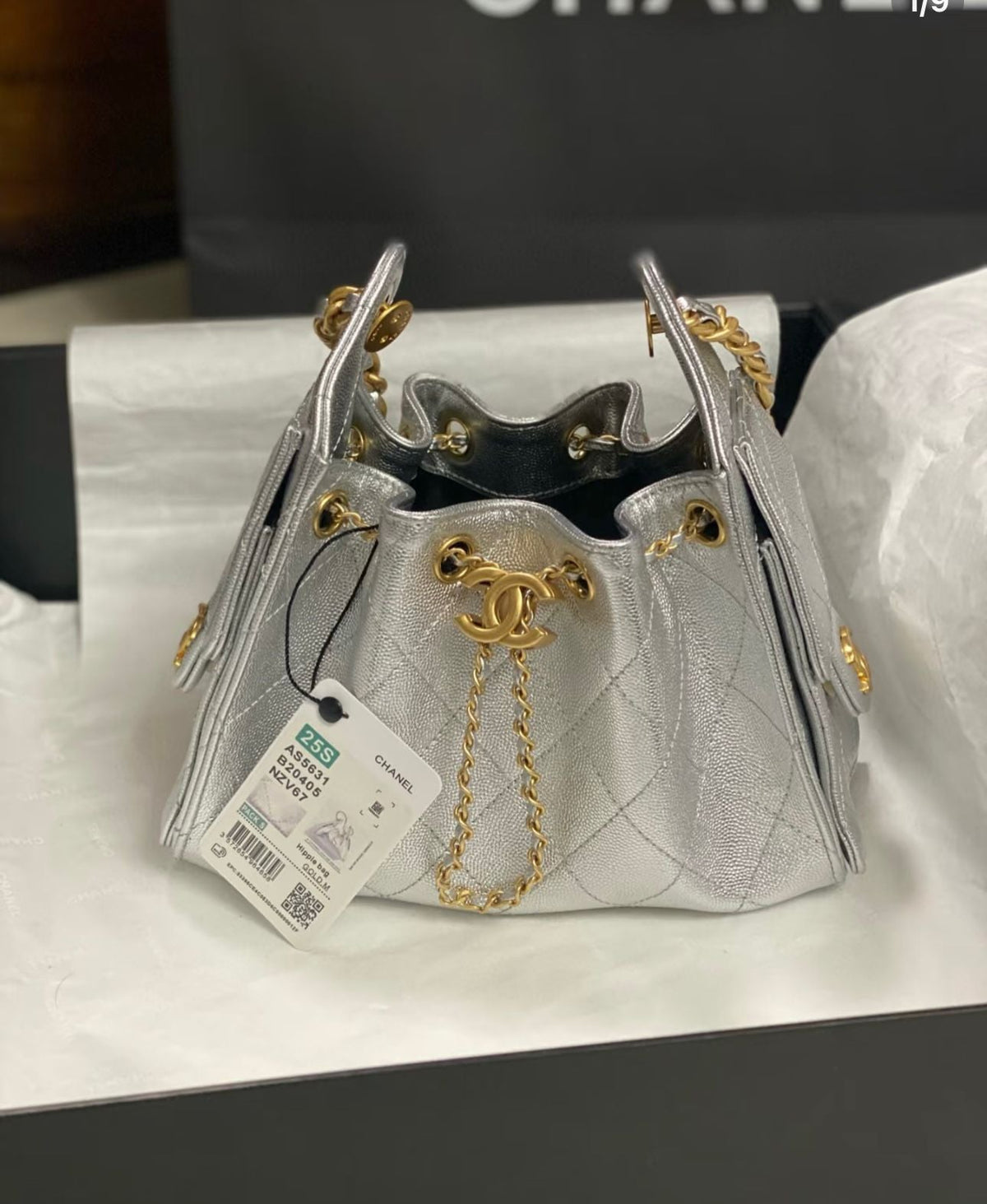 CH 25 Mini Leather Handbag 25cm - Saadstore