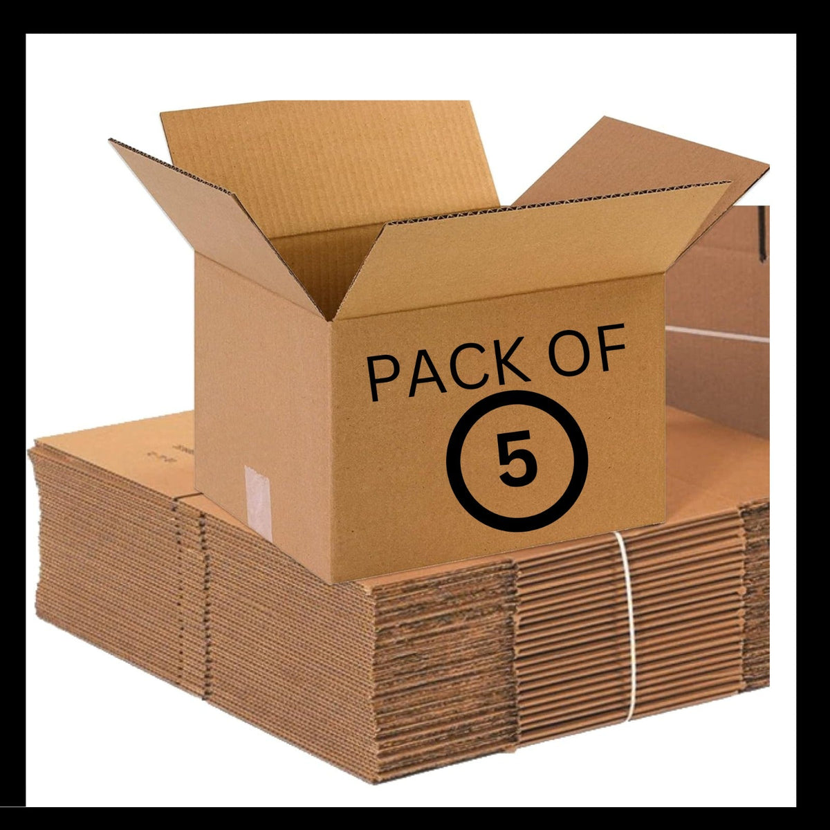 Cardboard Packaging / Moving Box 45*45*45 - 5ply - Saadstore