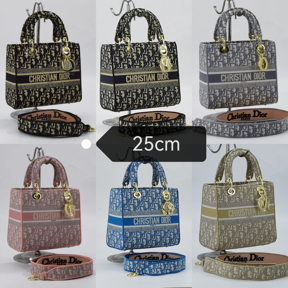 C.D Sling Bag 25cm - Saadstore