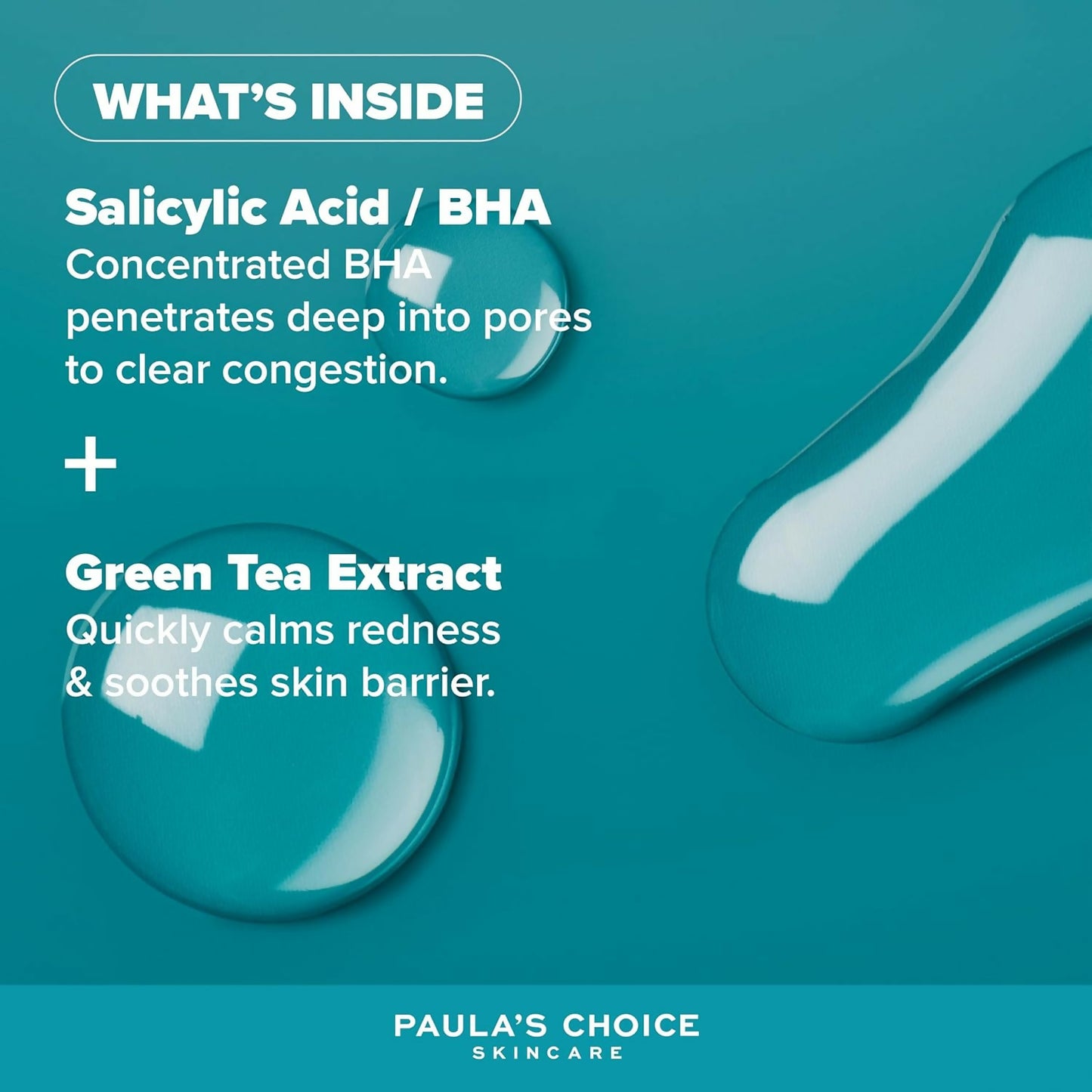 Paula's Choice 2% BHA Liquid Exfoliant Salicylic Acid for Oily Skin - Fights Blackheads, Minimizes Pores, Face Peel - 30ml | UAE Online