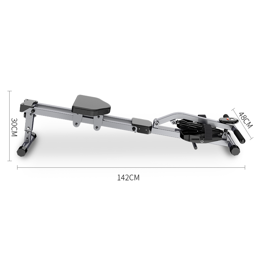 Adjustable Resistance Mini  Rowing Machine 12 Levels | Home Fitness UAE