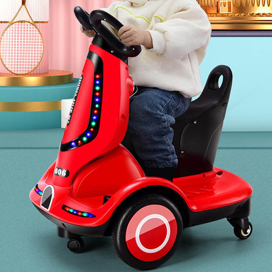 Children's rotating electric motorcycle