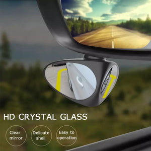 360 ° Rotation Car Blind Spot Mirror Wide Angle - Saadstore
