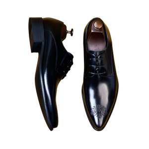 Italian Genuine Leather Formal Dress Man Derby Shoes