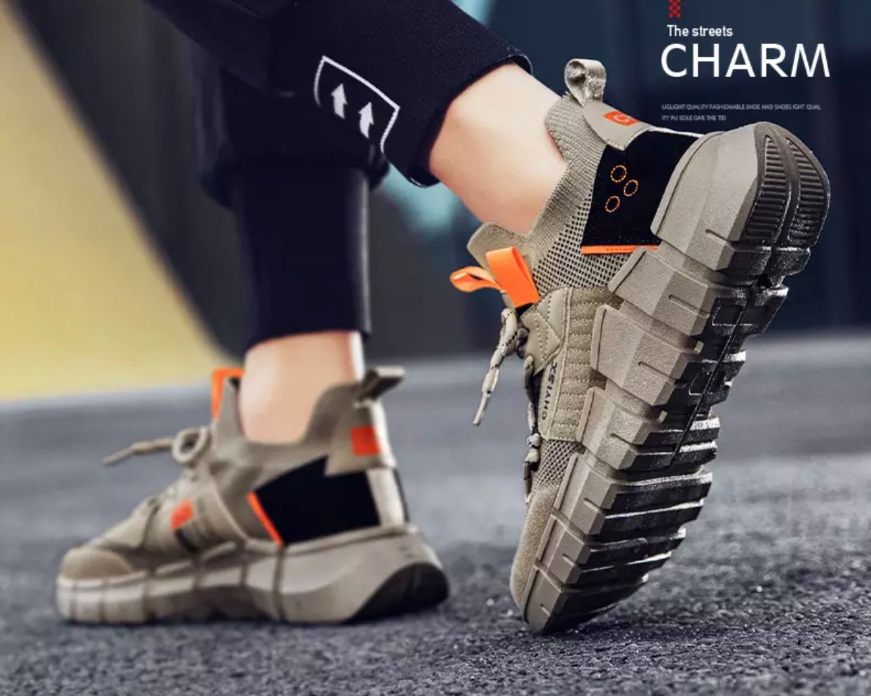 Outdoor Flat Shoes Zapatillas Flats For Men - Saadstore