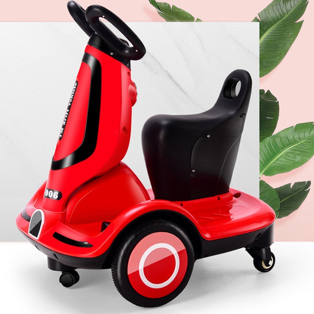 Children's rotating electric motorcycle