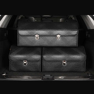 car storage box leather