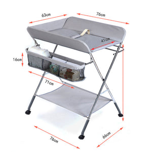 Baby diaper changing table