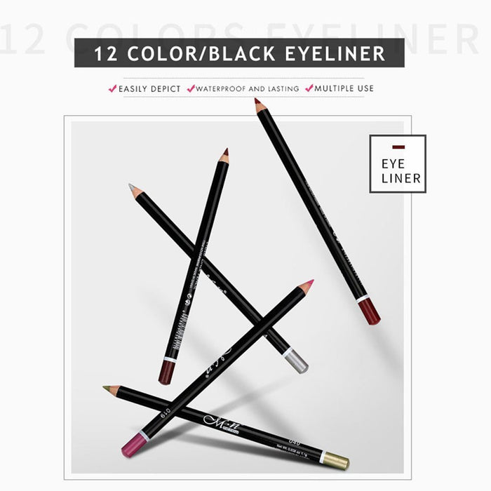 12 Color Eyeliner