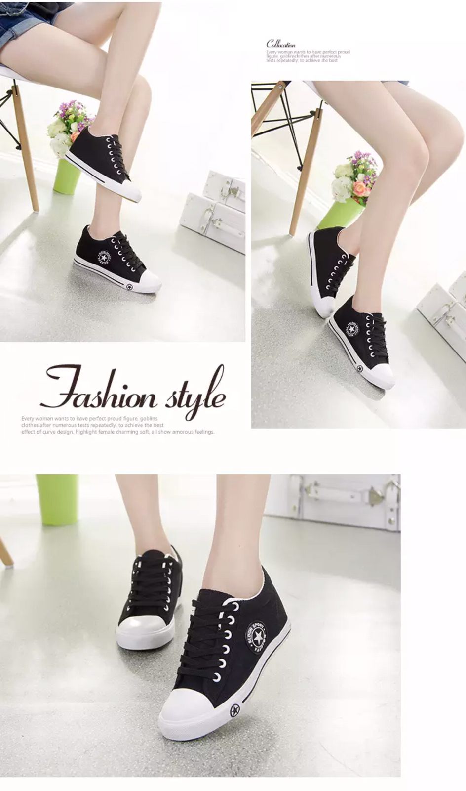 women leisure students sports shoes - Saadstore