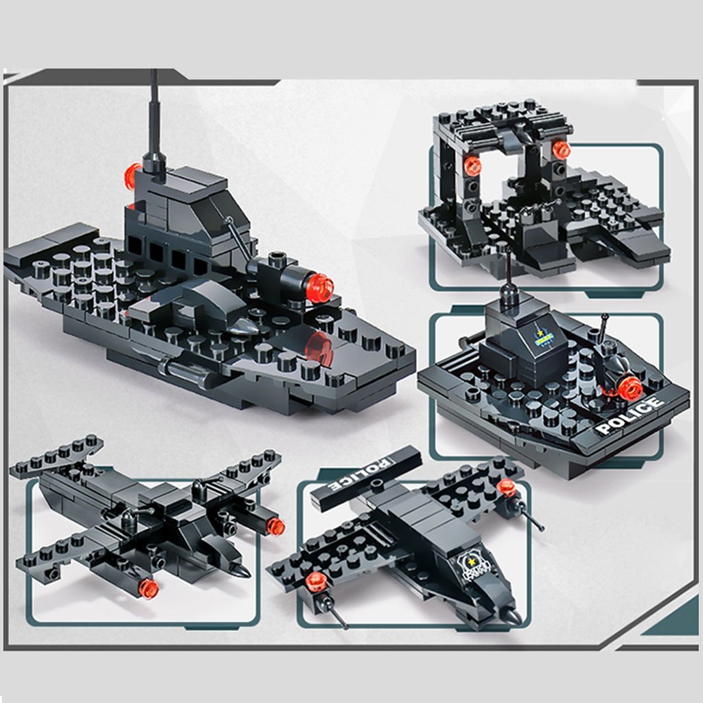 Compatible Blocks-SWAT Commando