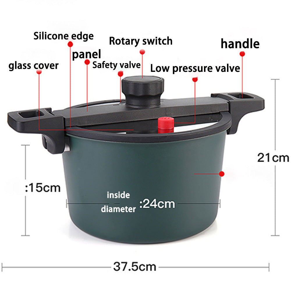 Multi-functional Micro Pressure Cooker - Saadstore
