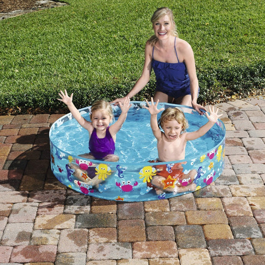Colored Circular Hard Plastic Swimming Pool