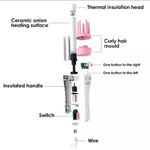 Vivid & Vogue Professional  Ceramic Hair Curler