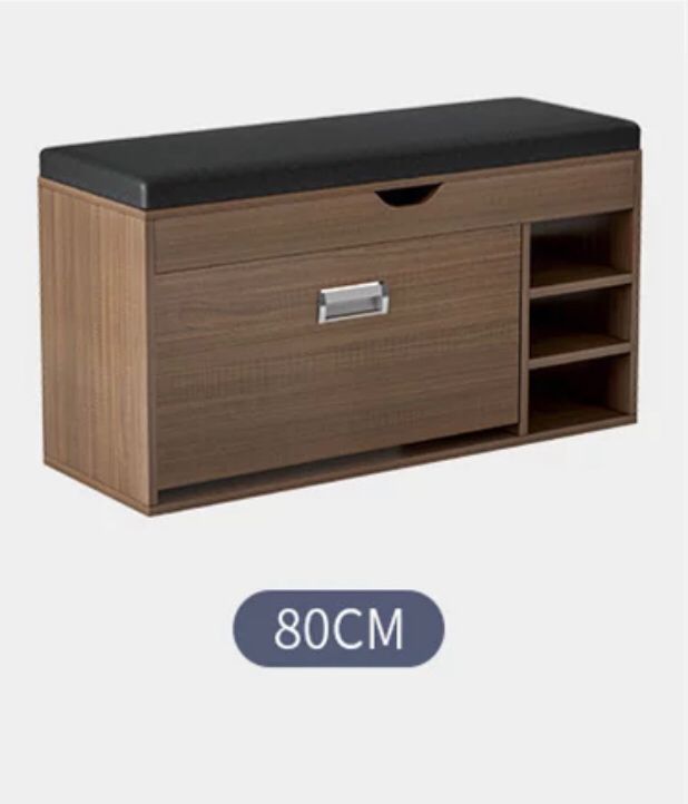 Large Capacity Shoes Cabinet with stool