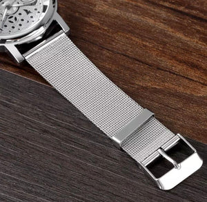 Watch men's Fashion Business Skeleton Watch
