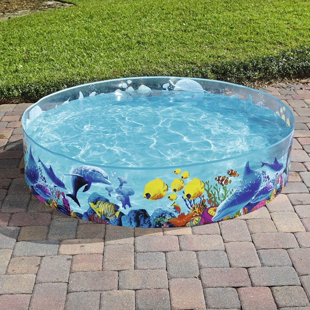 Colored Circular Hard Plastic Swimming Pool