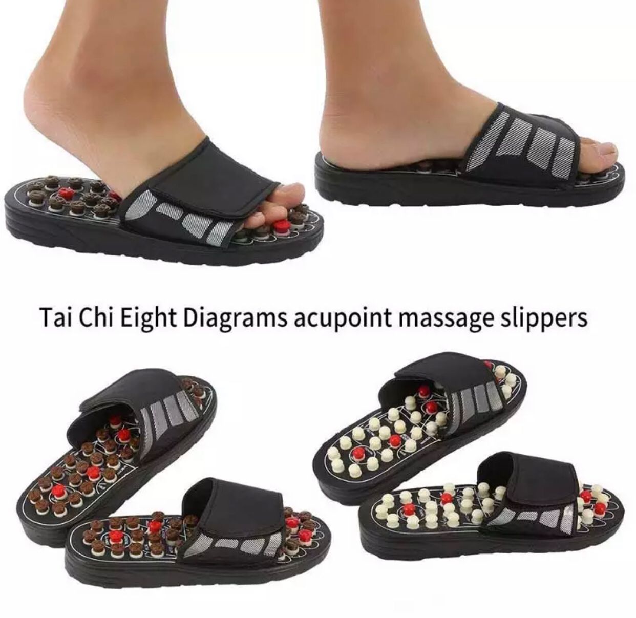 Foot Reflexology Acupuncture Therapy Massager Walk