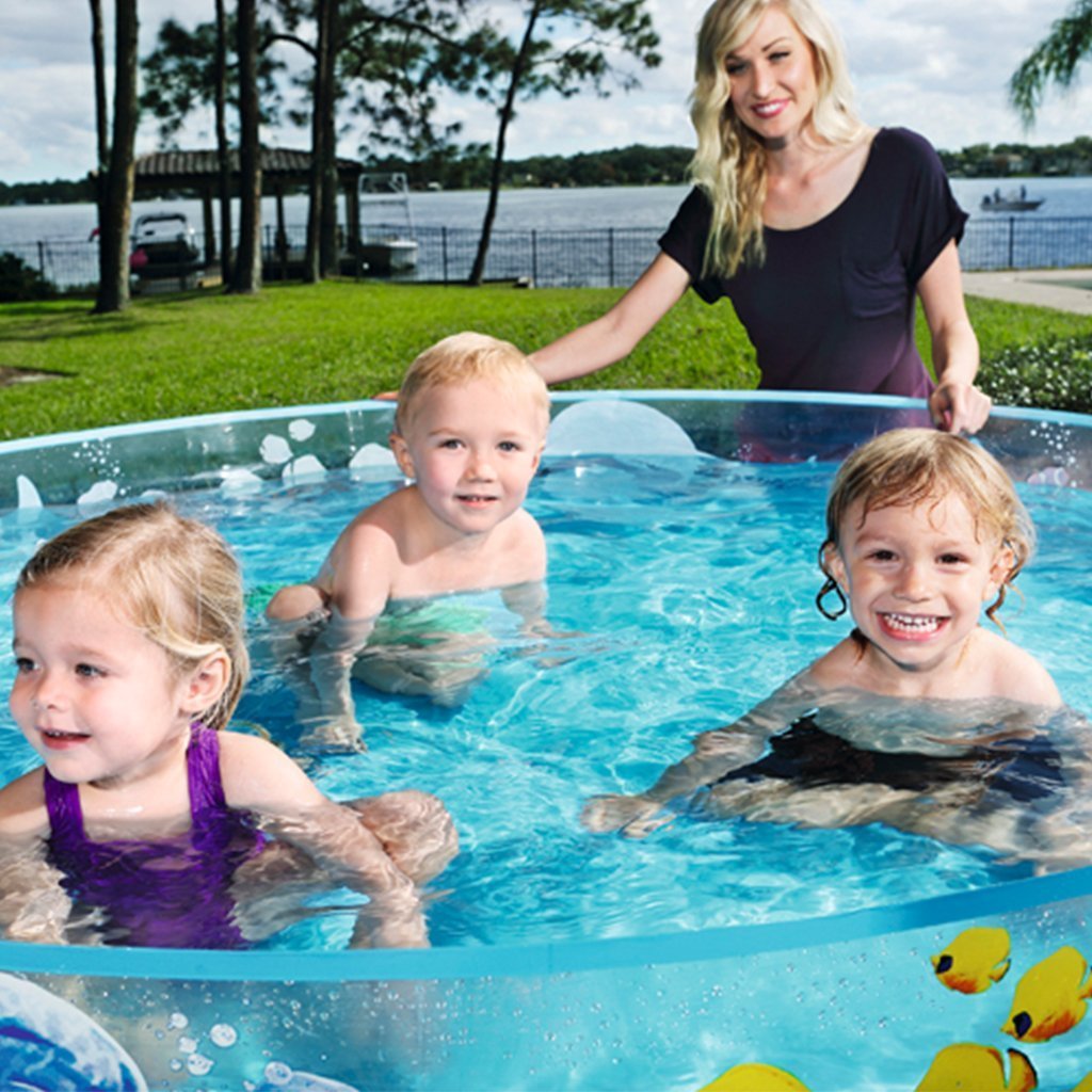 Colored Circular Hard Plastic Swimming Pool