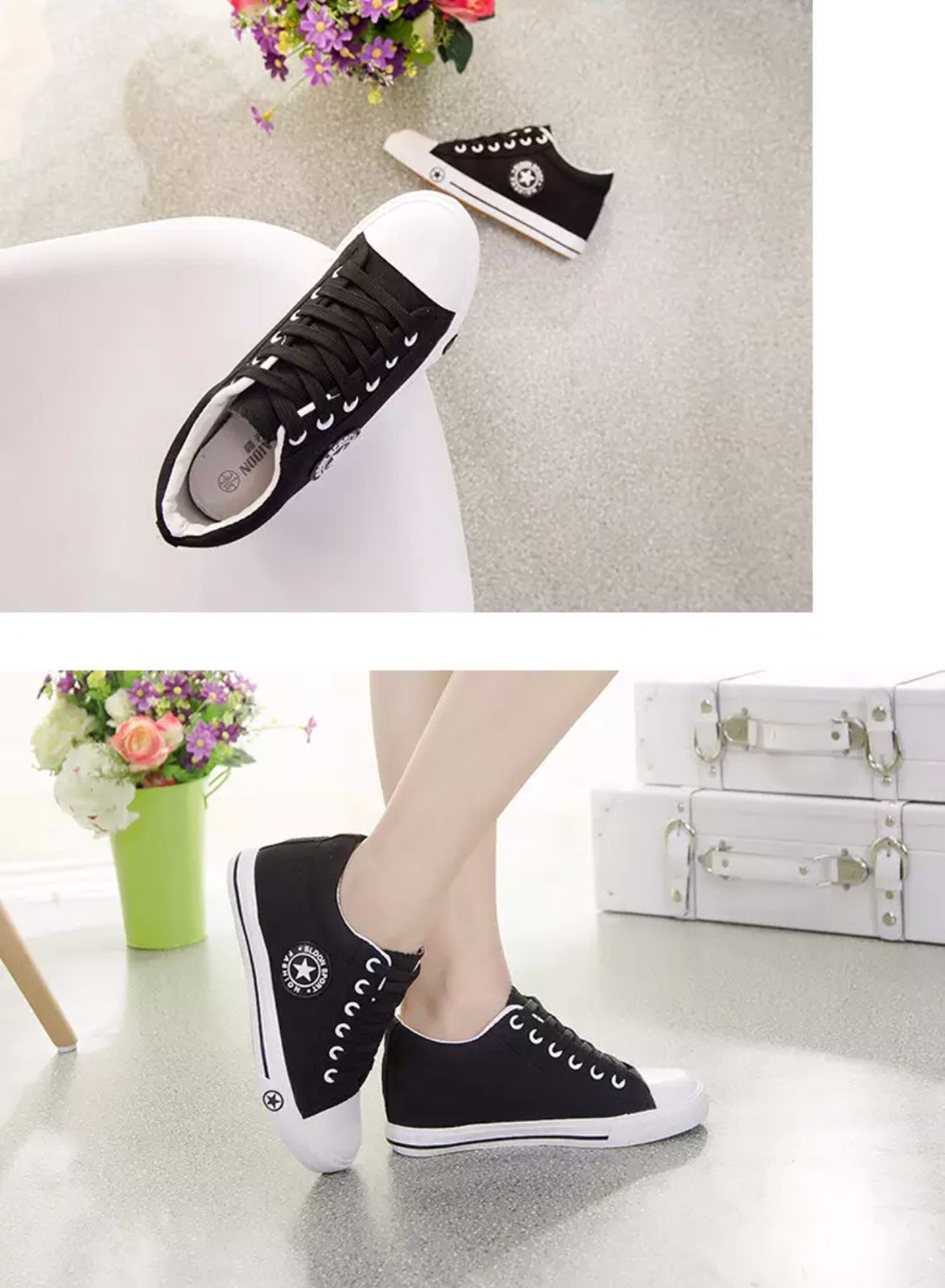 women leisure students sports shoes - Saadstore
