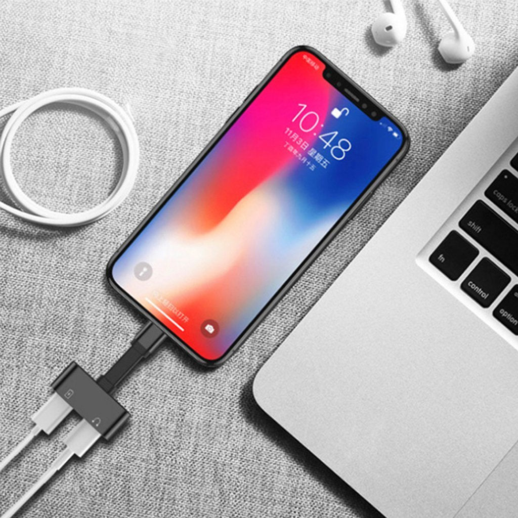 2 In 1 Lightning Adapter Converter