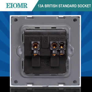 13A British standard socket
