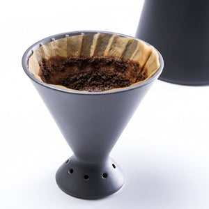 WOODPECKER Ceramics Coffee Pot & Filter Cup - Saadstore