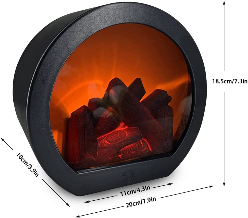 LED Simulation Lantern Fireplace Light