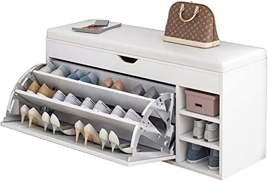 Large Capacity Shoes Cabinet with stool