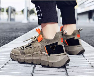 Outdoor Flat Shoes Zapatillas Flats For Men - Saadstore