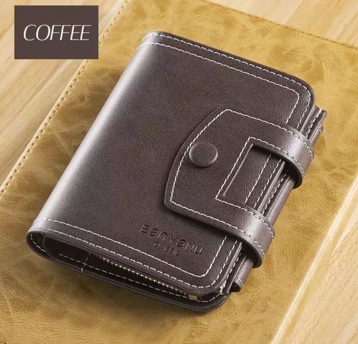 MULTIFUNCTION LARGE CAPACITY VINTAGE WALLET