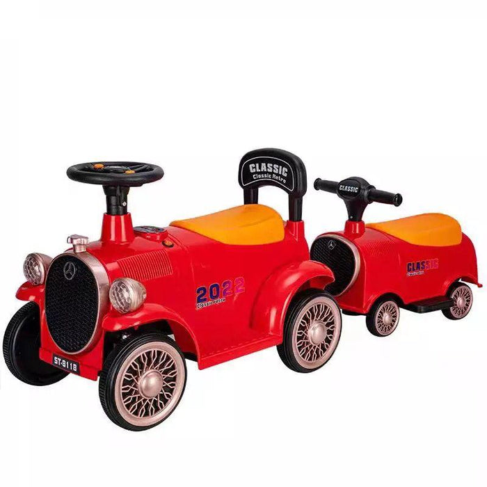 Children's electric train four wheeled Baby Super large toy