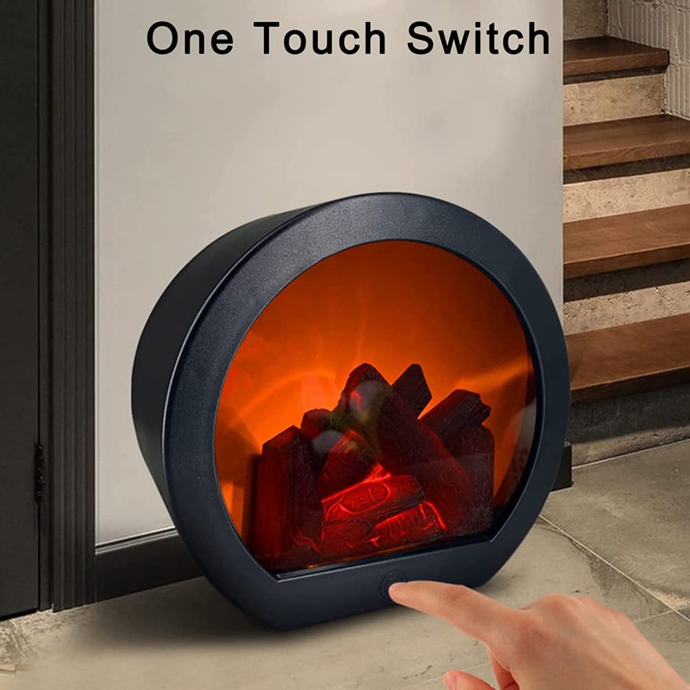 LED Simulation Lantern Fireplace Light