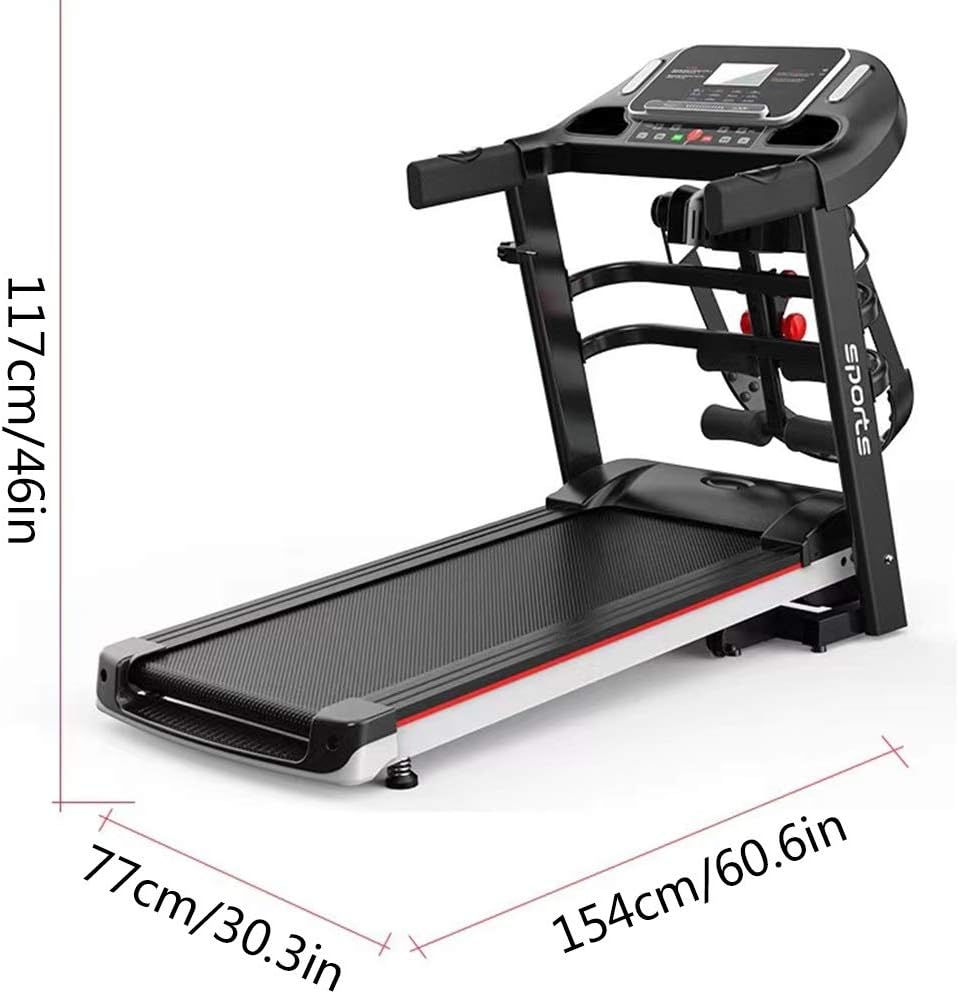 Hydraulic Folding Ultra Silent with LCD Display Running Machine
