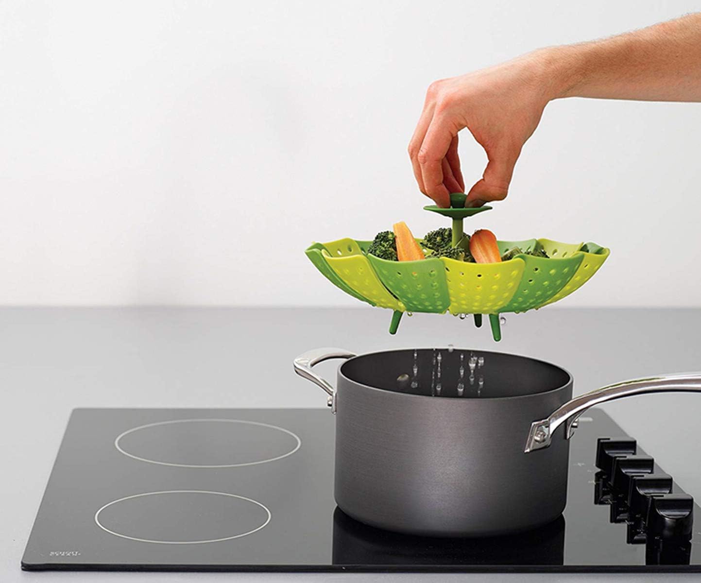 Lotus Plus Folding Steamer Basket