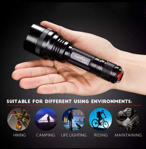 SUPFIRE Flashlight for Outdoor Camping Hiking Cycling