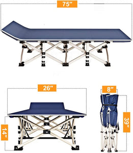 Folding bed for outdoor camping & picnic