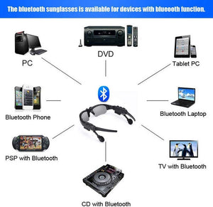 Smart Stereo Bluetooth Glasses