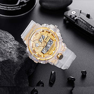 Transparent Electronic Wristwatch