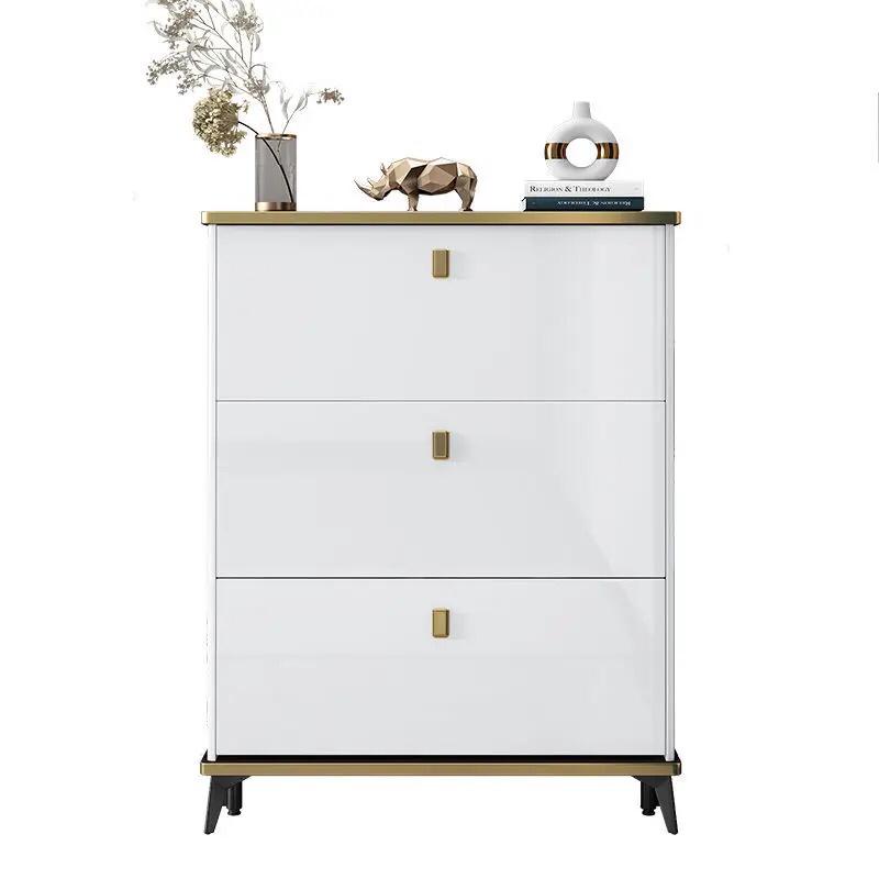 Italian-style luxury ultra-thin shoe cabinet