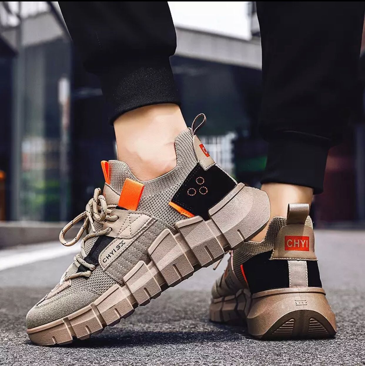 Outdoor Flat Shoes Zapatillas Flats For Men - Saadstore