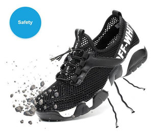 BREATHABLE SAFETY SHOES