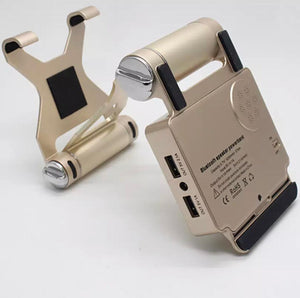Power bank with mobile holder