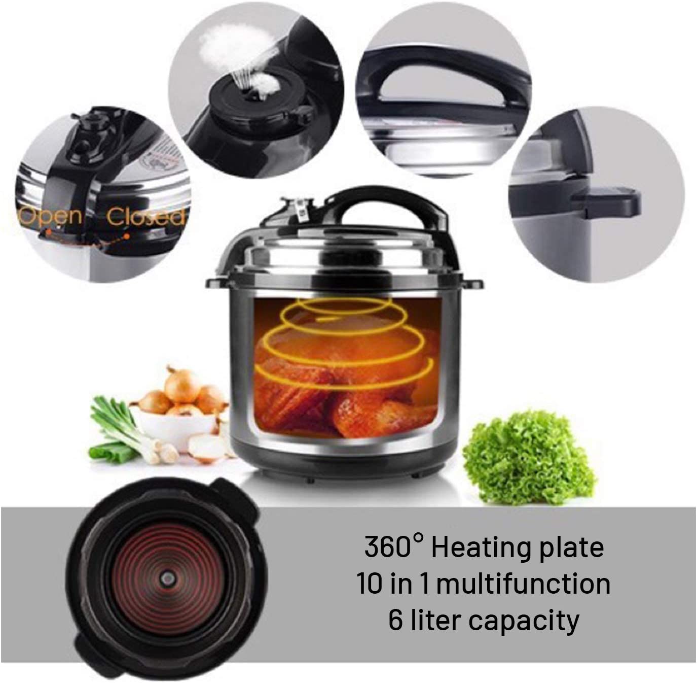 DESSINI Multifunction Electric Pressure Cooker