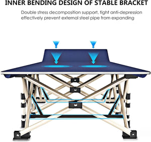 Folding bed for outdoor camping & picnic