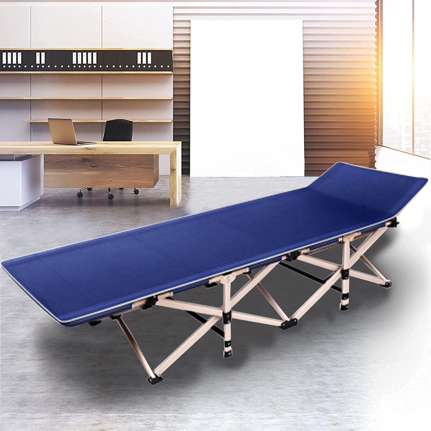 Folding bed for outdoor camping & picnic